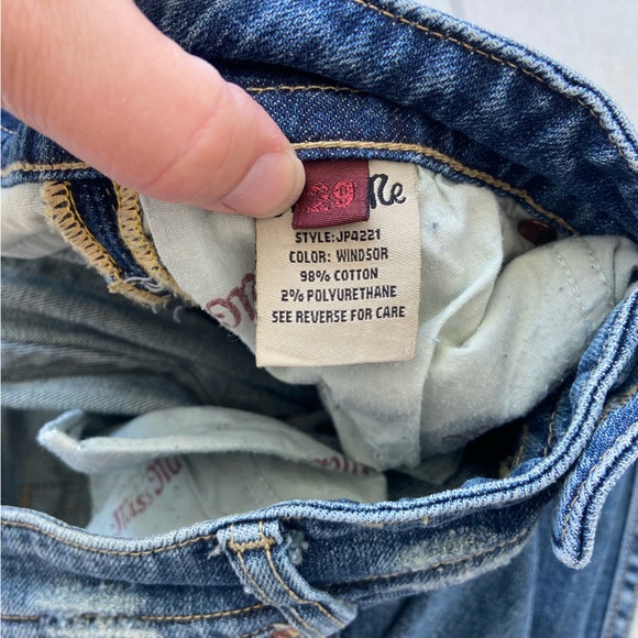 Miss Me Bootcut Jeans style “JP4221” with Camo Details - Sz 29 - Picture 16 of 16